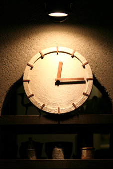 漆喰クロック